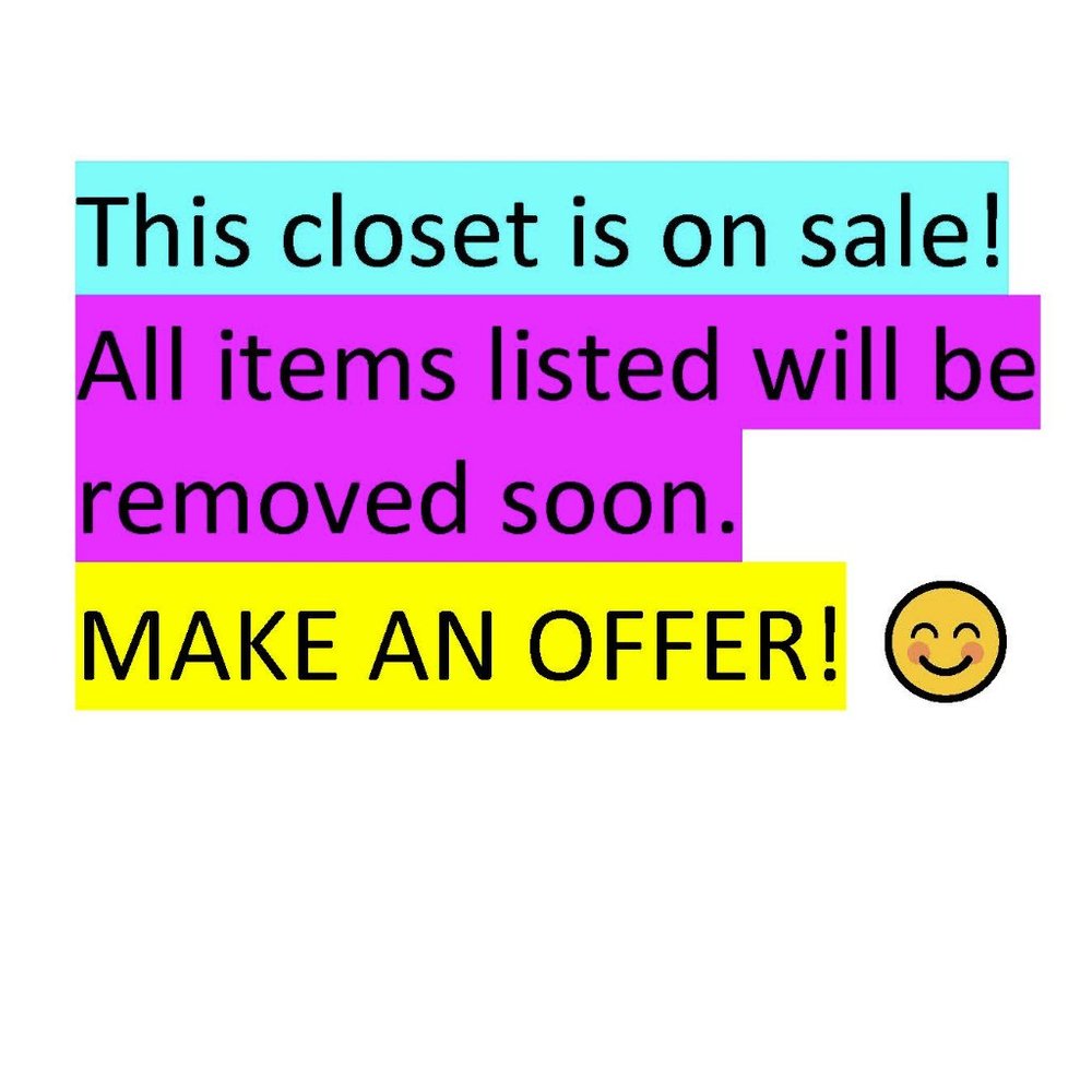 Closet SALE!